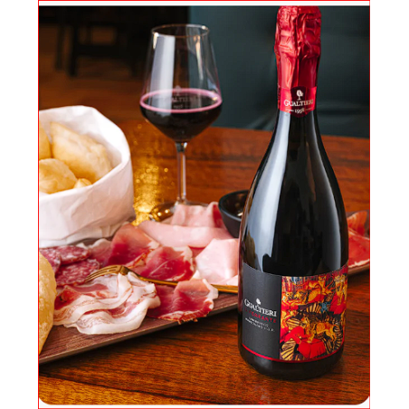 Lambrusco ""Gualtieri""  Mantovano Doc ""Il Ferrante"