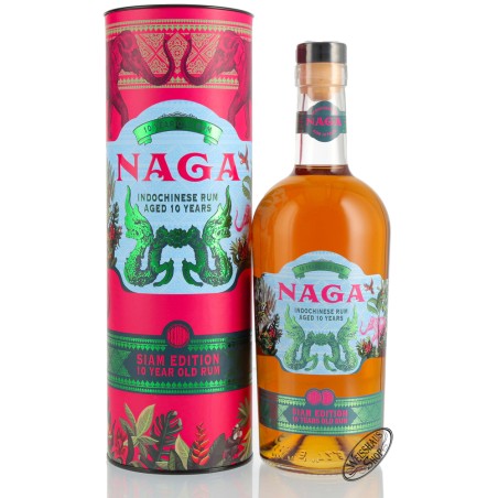Naga 10 YO Siam Limited Edition Indochinese Rum 40% vol. 0,70l