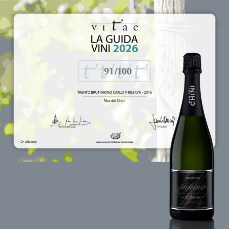 Trentodoc Inkino Riserva "Carlo V"  Mas Dei Chini