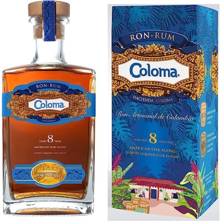 Rum Coloma 8 Anni  - 700 ml Marca: COLOMA 8 AÑOS (SPANISH RUM)