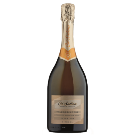 Valdobbiadene Prosecco EXTRA DRY 'SIRÒCOL' D.O.C.G CÀ SALINA 75CL
