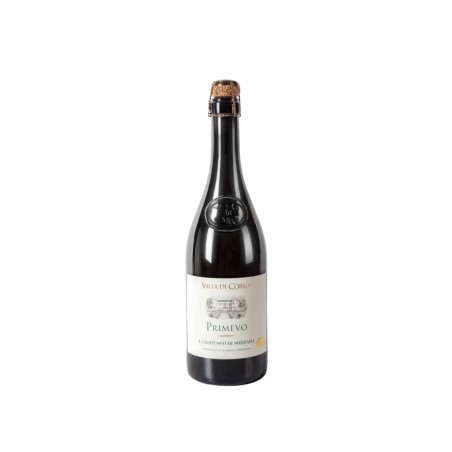 Lambrusco  Primevo vino rosso frizzante secco D.O.C. Sorbara