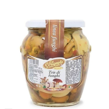 Tris di Funghi La Cerignola di una volta – 550gr