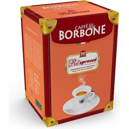 50 Capsule Borbone  Miscela DEK Compatibili NESPRESSO