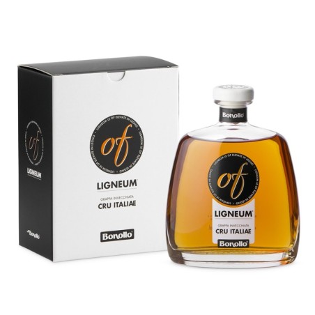 Grappa Bonollo OF Ligneum – Cru Italiae  Invecchiato 70 CL In Astuccio  42 % VOL