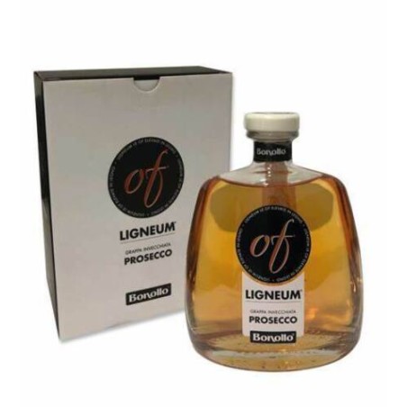 Grappa BONOLLO Of Ligneum Prosecco Invecchiato 70 CL in Astuccio 42 % Vol