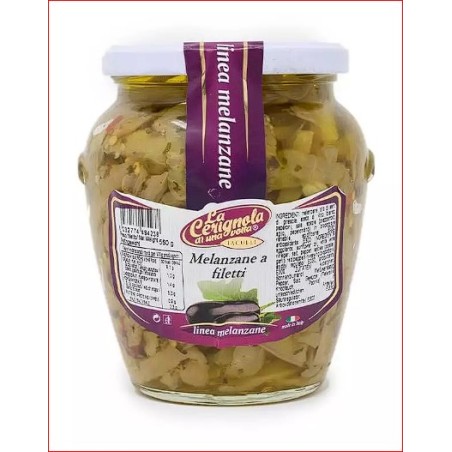 Melanzane a Filetti La Cerignola di una Volta 550g