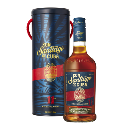 Rum Santiago De Cuba Anejo Superior 11 anni - 0,7 L (astuccio)