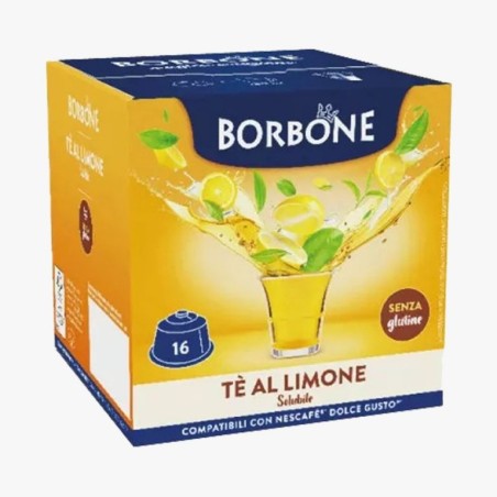 BORBONE | Compatibili Con Nescafè "Dolce Gusto" | TE' AL LIMONE | 16 pz
