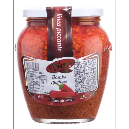 BOMBA PUGLIESE (550GR) "LA CERIGNOLA DI UNA VOLTA - IACULLI"