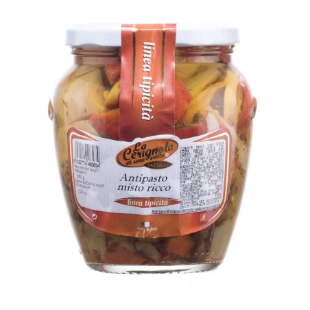 Antipasto misto ricco "La Cerignola di una volta" 550gr